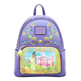 707 Street Exclusive - Loungefly Disney Princess Dreams Series Tiana Mini Backpack