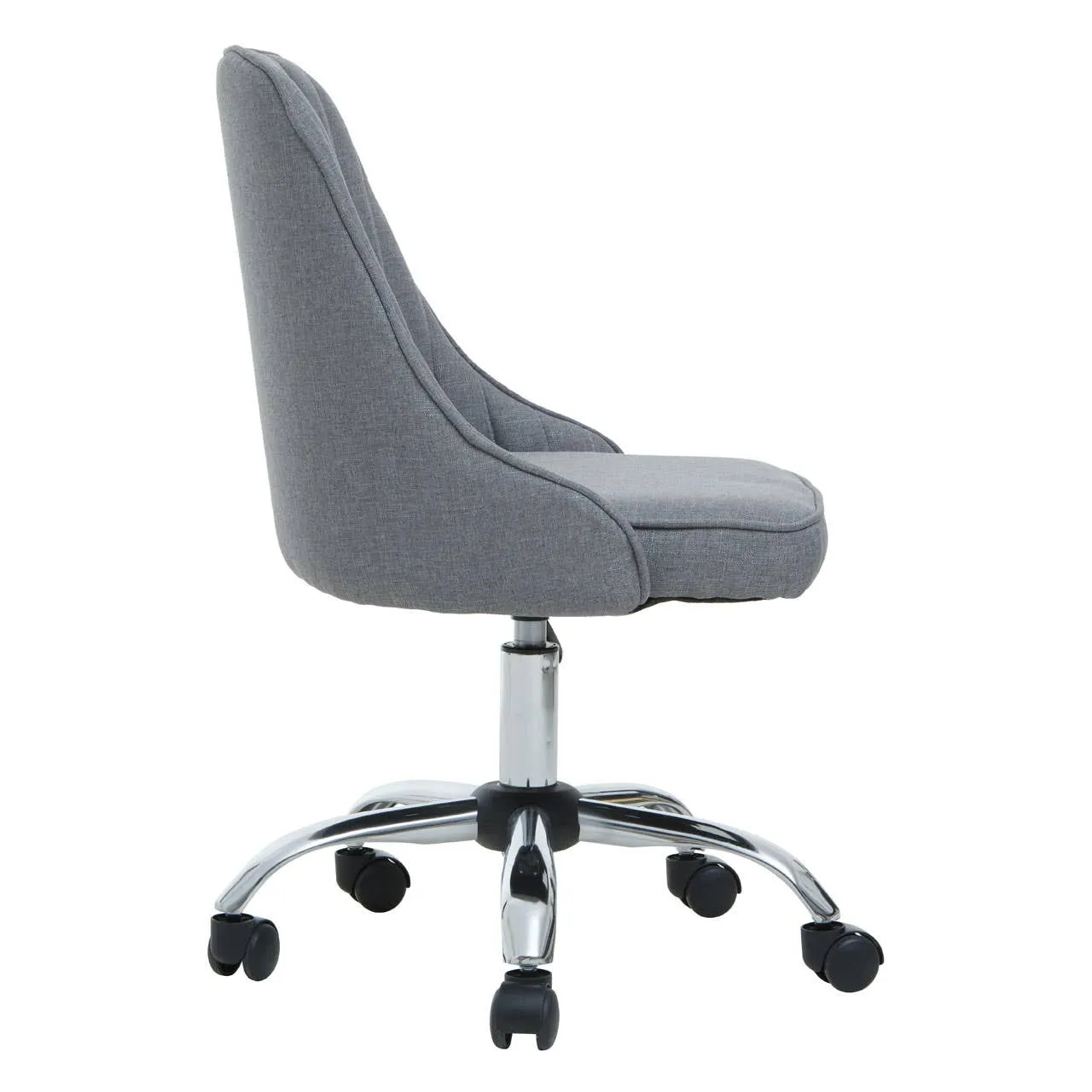 Alexi Grey Fabric Home Office Chair