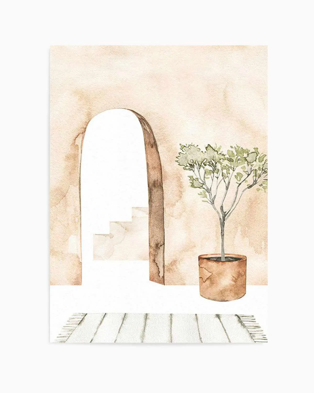 Arched Home Art Print