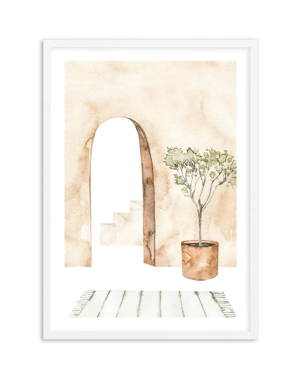 Arched Home Art Print