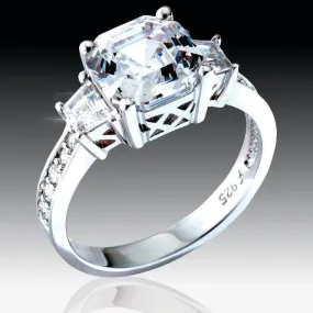 Asscher Cut Ring