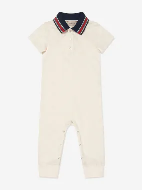 Baby Boys Branded Babgrow in Ivory