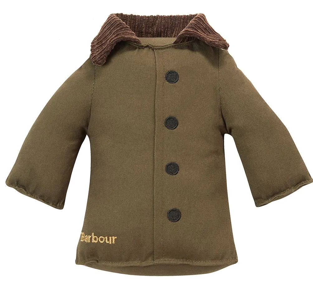 Barbour Jacket Dog Toy