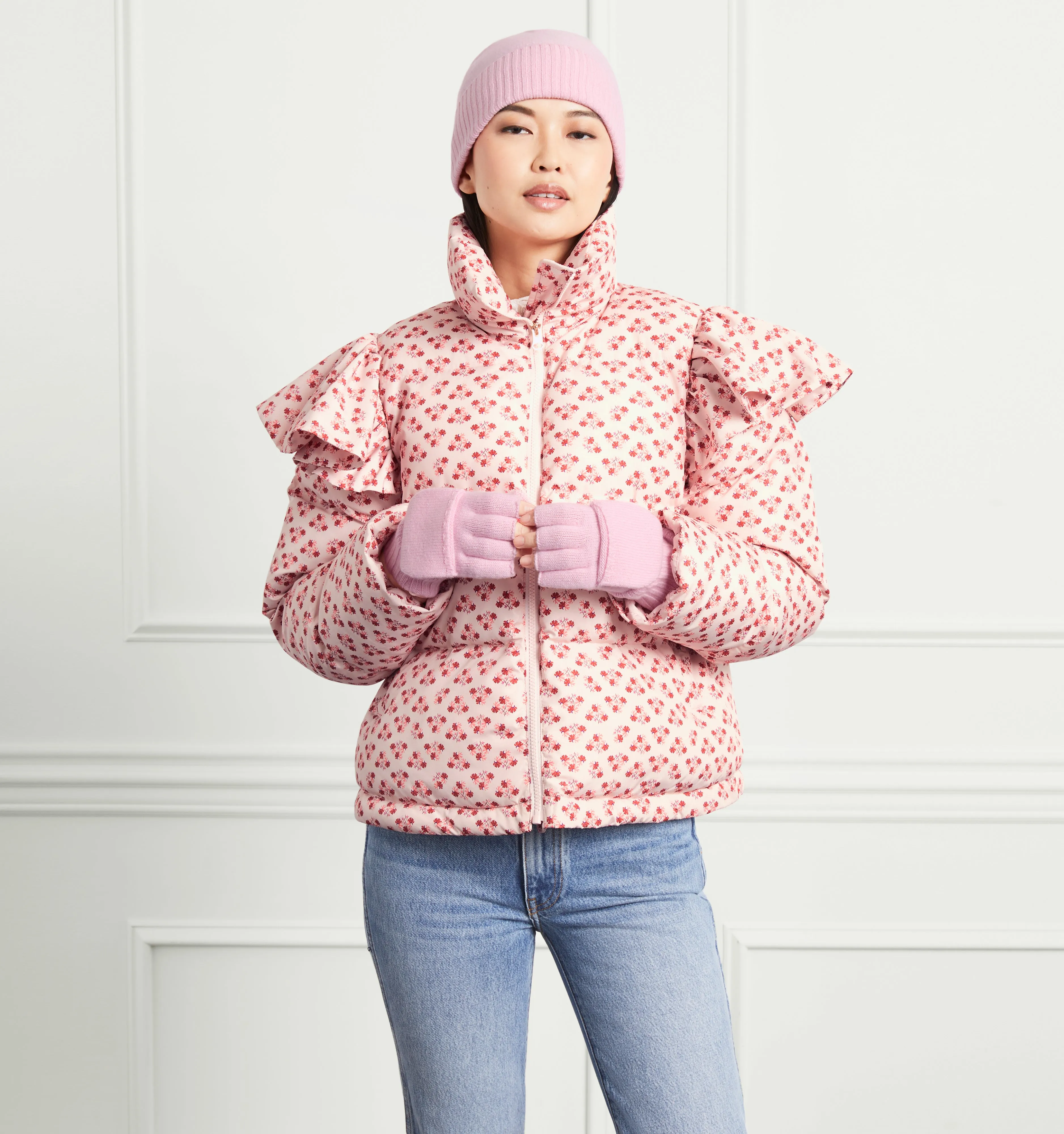 Cashmere Hat - Pink Cashmere