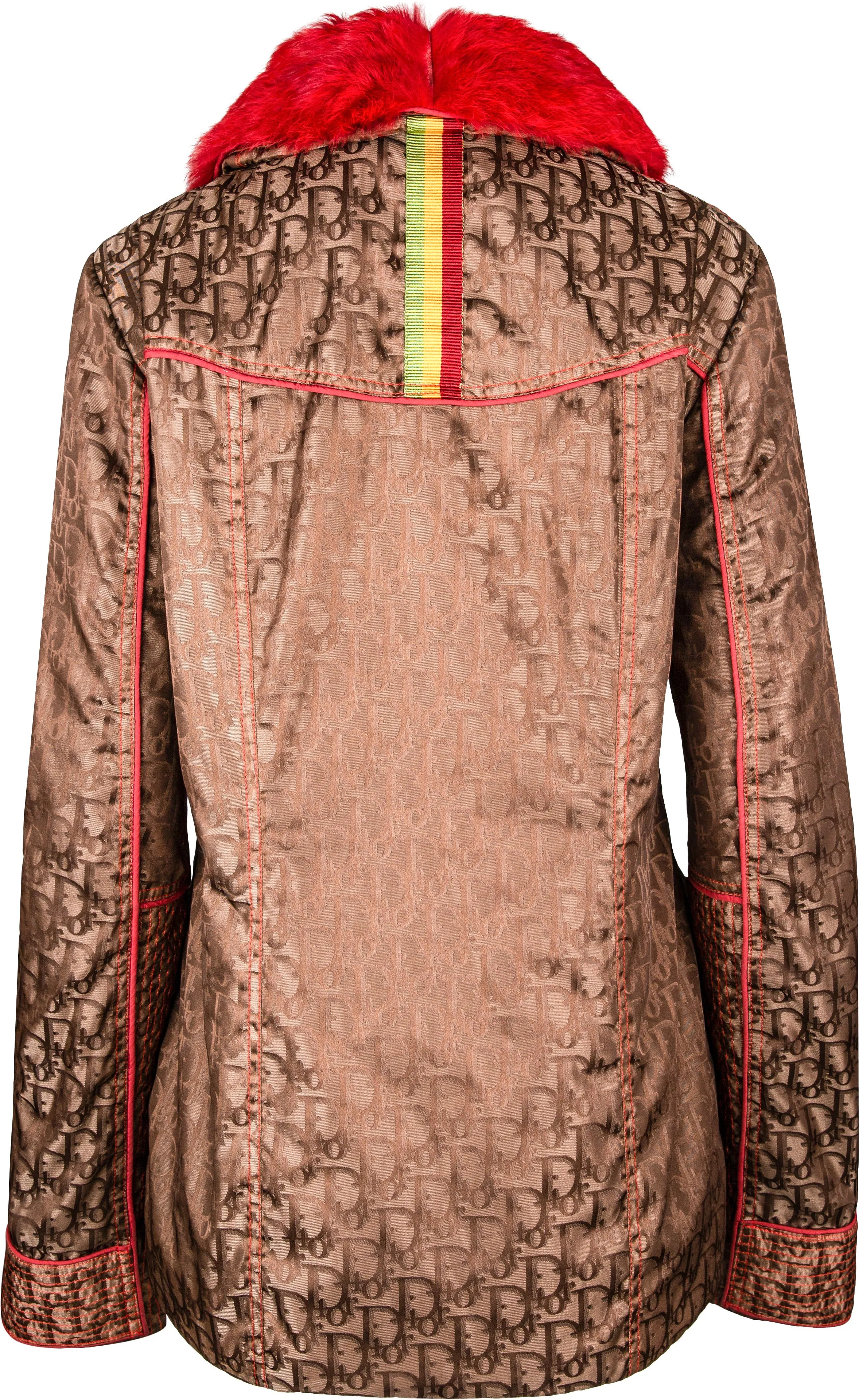 Christian Dior Rasta Puffer Coat