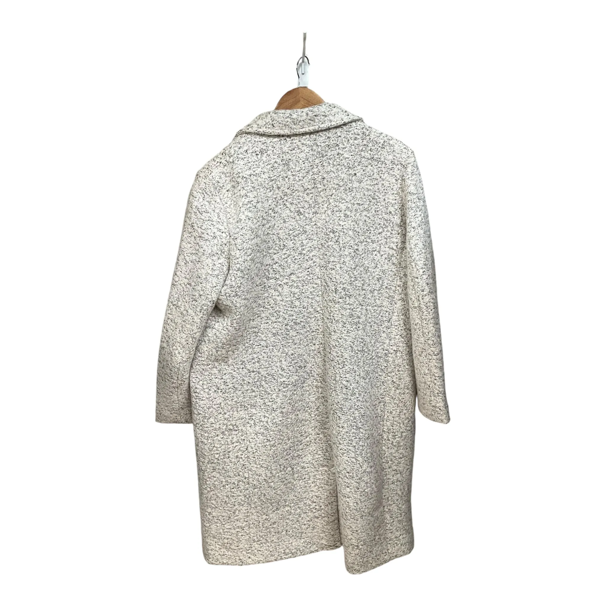 Coat Peacoat By Express In Grey, Size: Xl