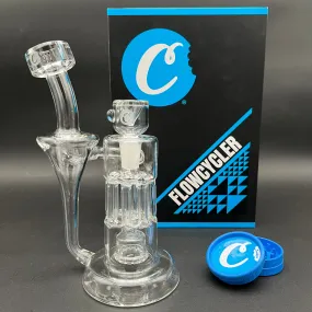 Cookies Flowcycler Glass Water Pipe - 8.5