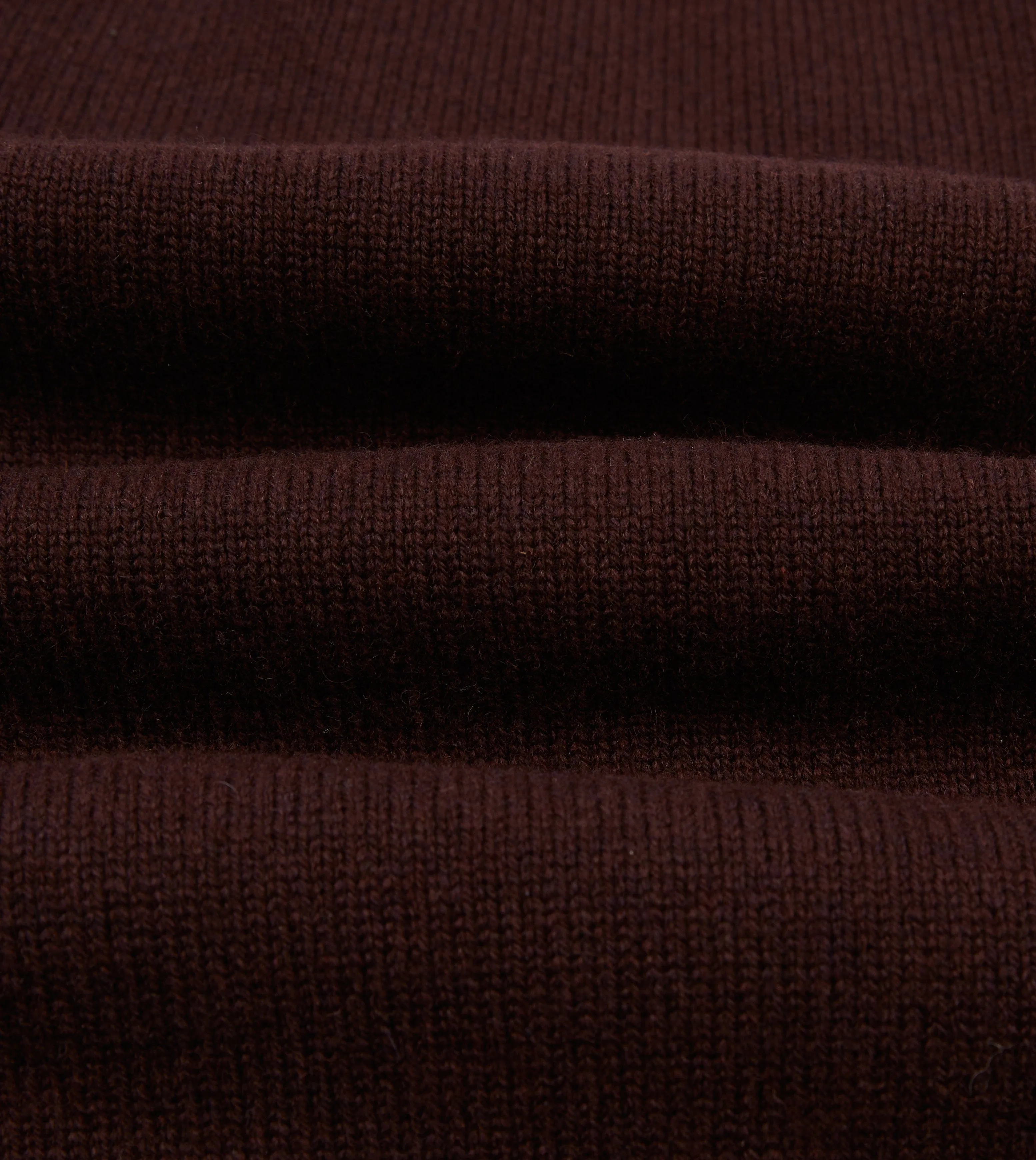 Dark Brown Lambswool 6 Button Cardigan