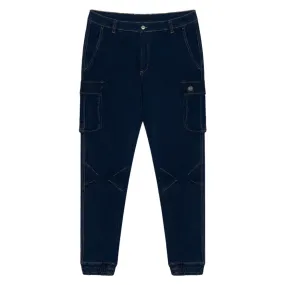 Dolly Noire Denim Cargo Long Pants pa903-pd-01 blue