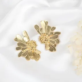 Fleur Daisy Gold Earring