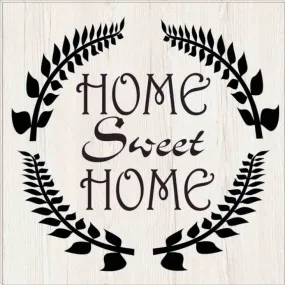 Home Sweet Home #1 | Inspirational Gallery Wrap Canvas Quotes | Various Sizes