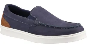 Hush Puppies Mount Mens Leather Slip-On Shoe