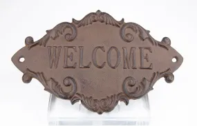 Iron Welcome Sign