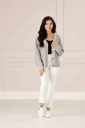 Kara Cardigan Gray - S/M