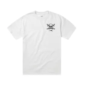 Lakai Fourstar Street Pirate Tee White