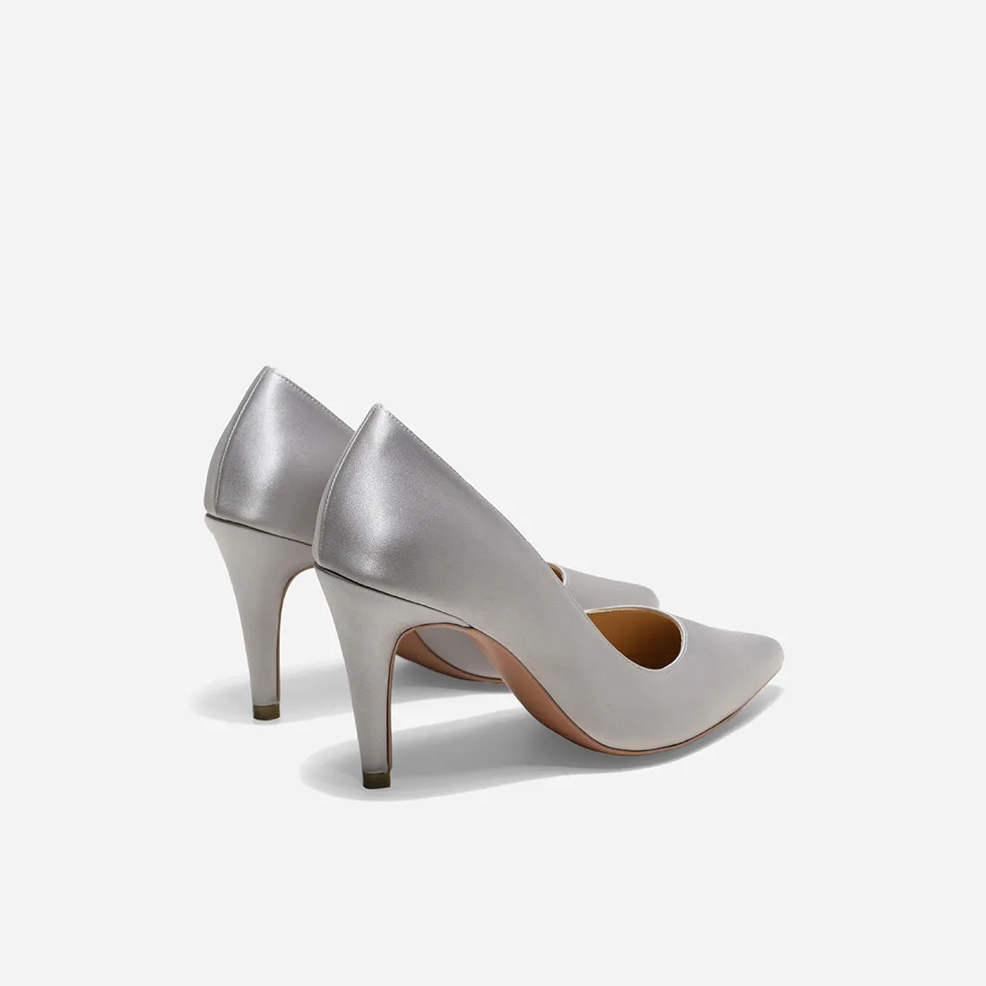 Mariko Satin Pumps