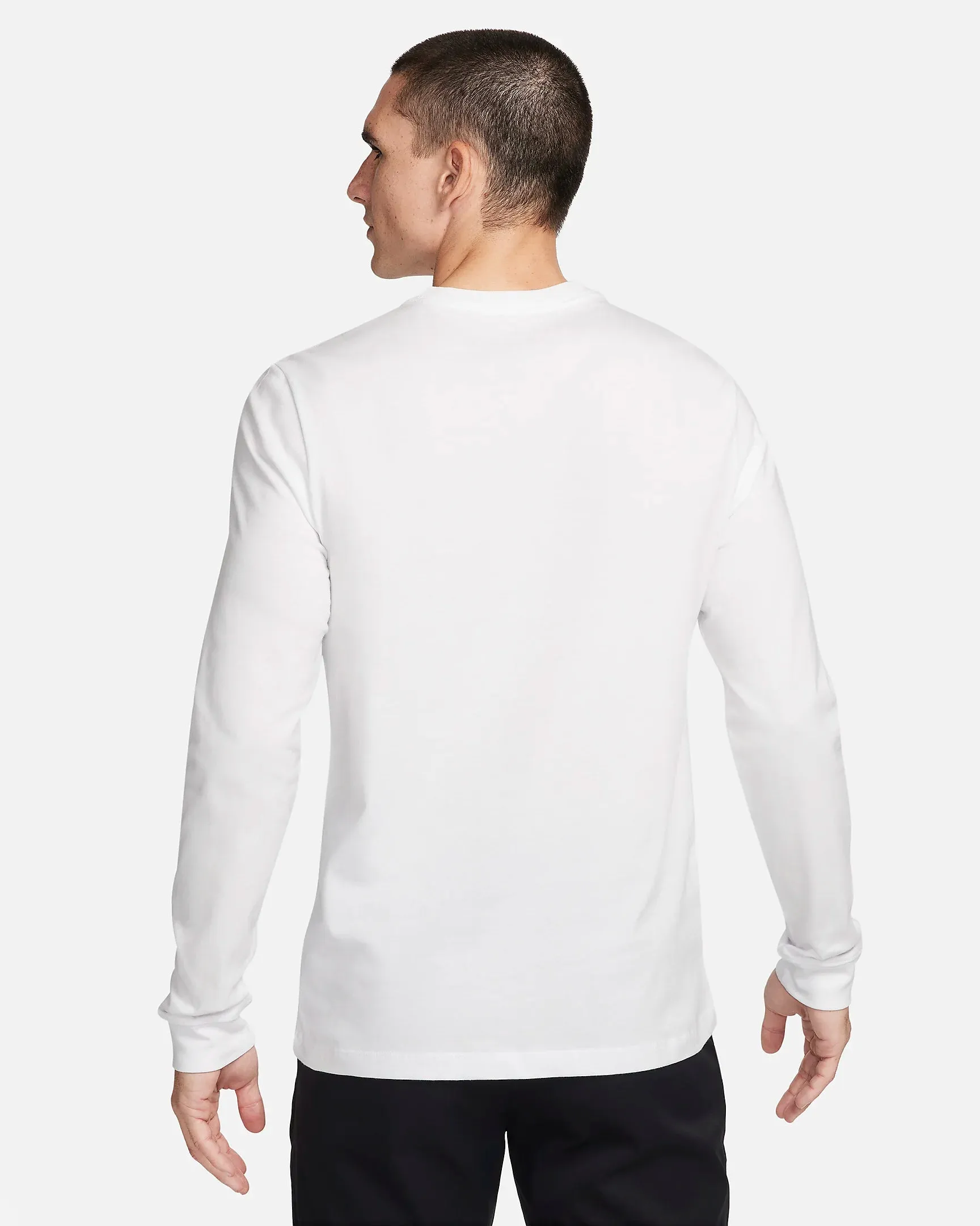 Nike Men's Long Sleeve Golf T-Shirt - White