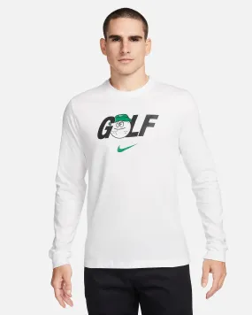 Nike Men's Long Sleeve Golf T-Shirt - White