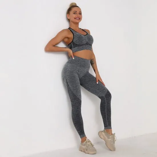 Ombre Leggings - Grey