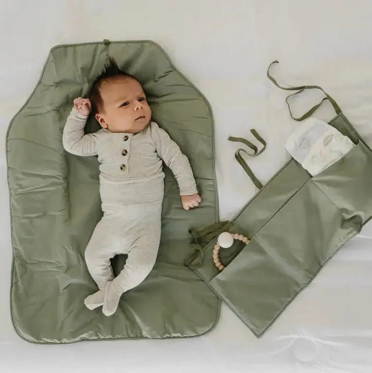 On The Go Portable Changing Pad (Lily Pad)