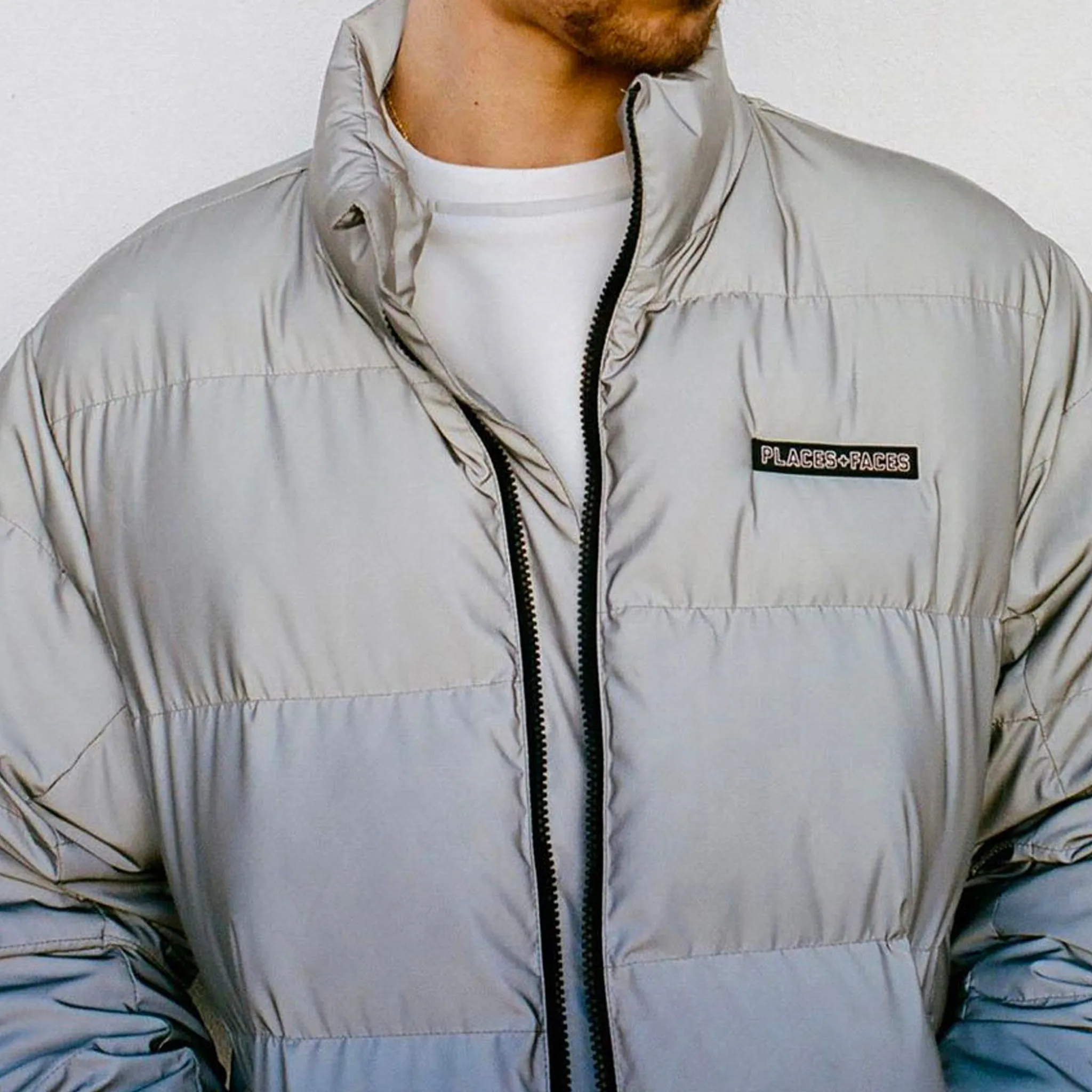 REFLECTIVE DOWN JACKET - SILVER 3M