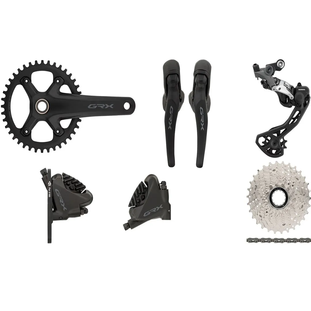 Shimano GRX-RX600 1x11 Disk Brake Groupset - 40T, 11-42T