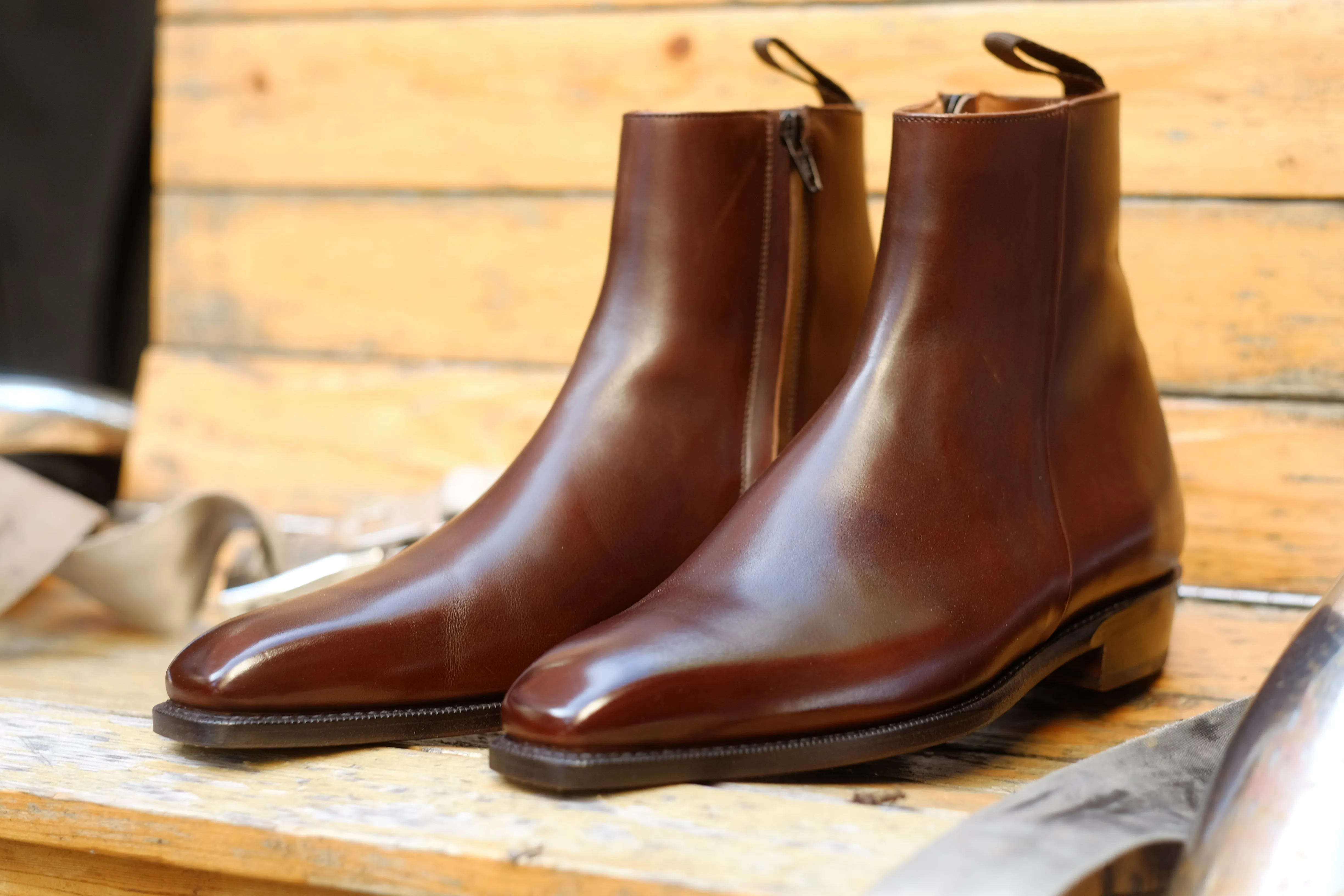 Southcenter - Dark Mahogany Calf